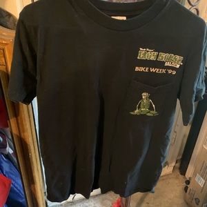 Vintage iron horse bike week shirt